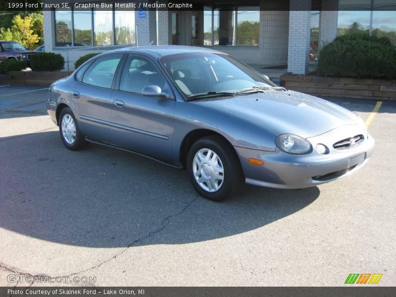 Graphite Blue Metallic / Medium Graphite 1999 Ford Taurus SE