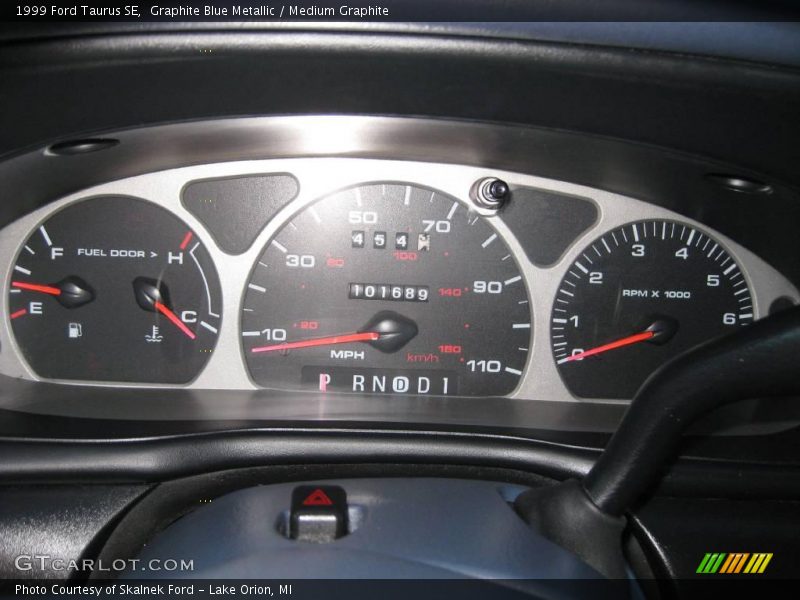 Graphite Blue Metallic / Medium Graphite 1999 Ford Taurus SE
