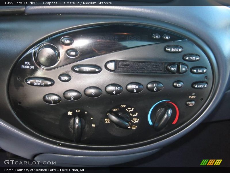 Graphite Blue Metallic / Medium Graphite 1999 Ford Taurus SE