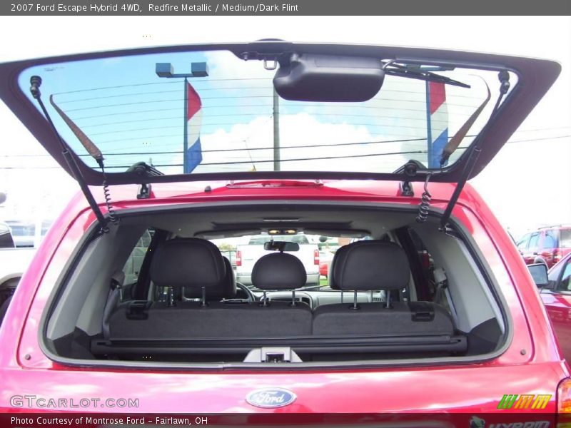 Redfire Metallic / Medium/Dark Flint 2007 Ford Escape Hybrid 4WD