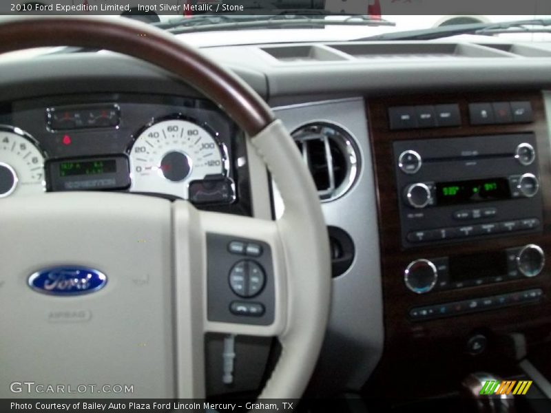 Ingot Silver Metallic / Stone 2010 Ford Expedition Limited