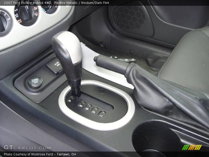 Redfire Metallic / Medium/Dark Flint 2007 Ford Escape Hybrid 4WD