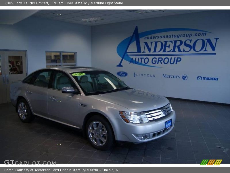 Brilliant Silver Metallic / Medium Light Stone 2009 Ford Taurus Limited