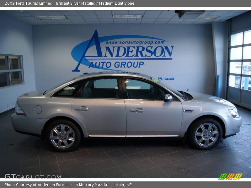 Brilliant Silver Metallic / Medium Light Stone 2009 Ford Taurus Limited