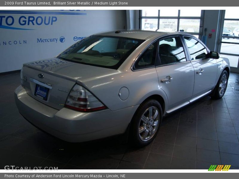 Brilliant Silver Metallic / Medium Light Stone 2009 Ford Taurus Limited