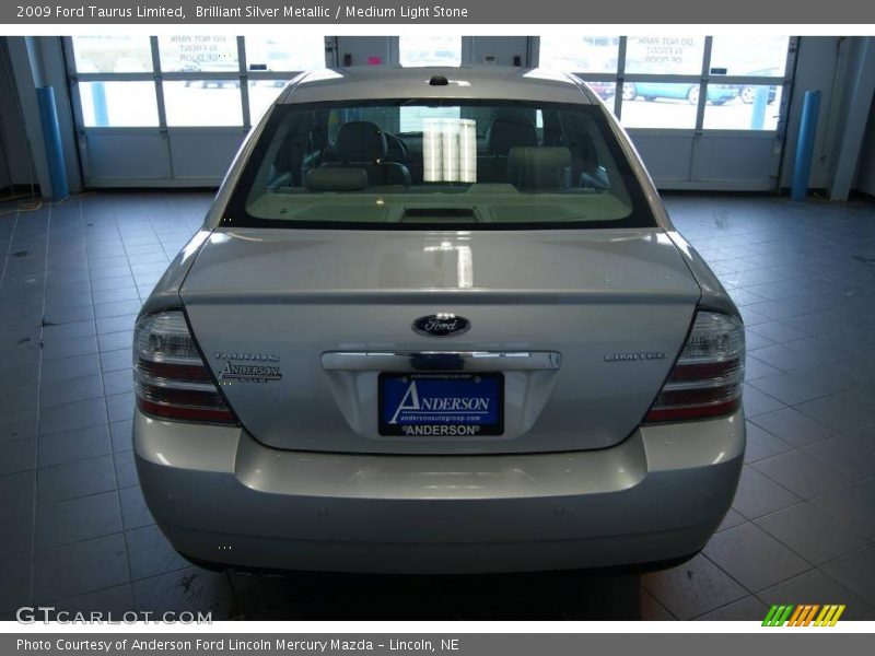 Brilliant Silver Metallic / Medium Light Stone 2009 Ford Taurus Limited