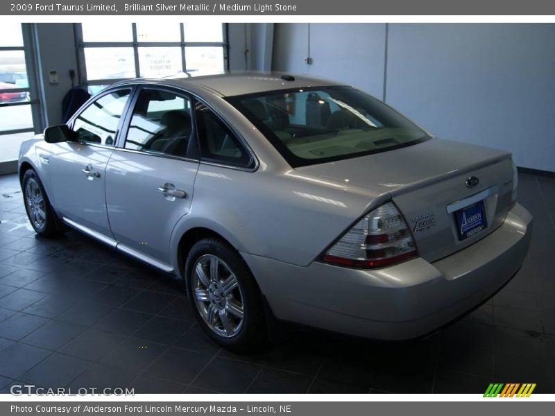 Brilliant Silver Metallic / Medium Light Stone 2009 Ford Taurus Limited