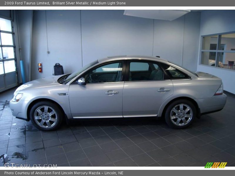 Brilliant Silver Metallic / Medium Light Stone 2009 Ford Taurus Limited