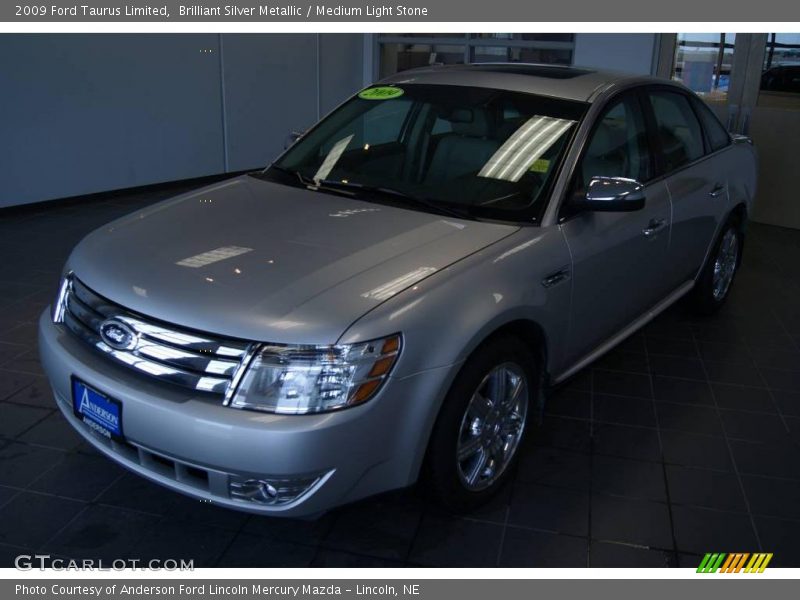 Brilliant Silver Metallic / Medium Light Stone 2009 Ford Taurus Limited