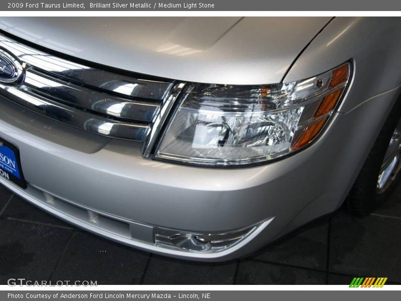 Brilliant Silver Metallic / Medium Light Stone 2009 Ford Taurus Limited