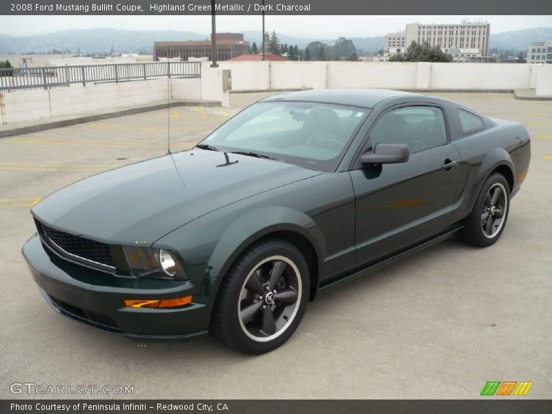 Highland Green Metallic / Dark Charcoal 2008 Ford Mustang Bullitt Coupe