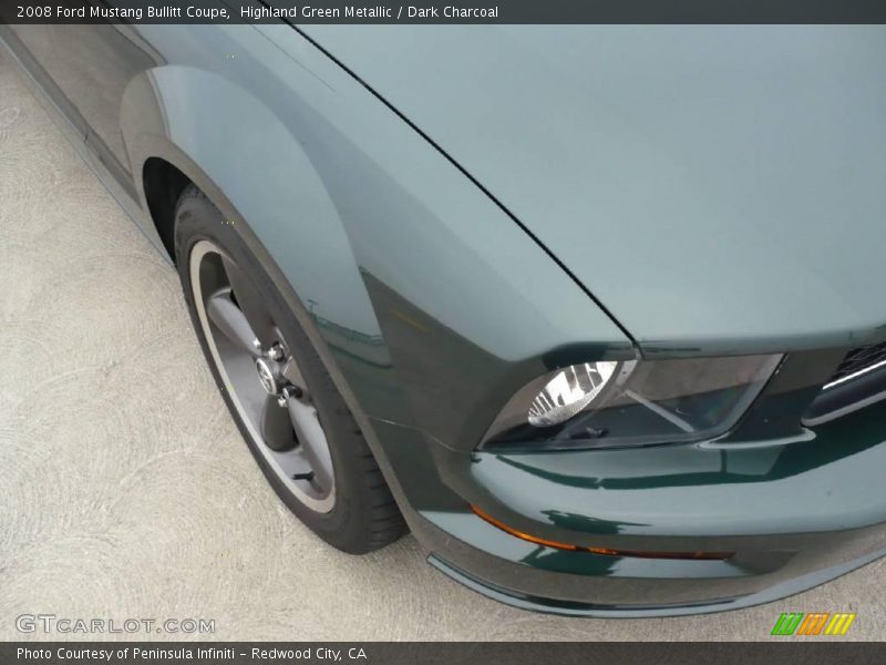 Highland Green Metallic / Dark Charcoal 2008 Ford Mustang Bullitt Coupe