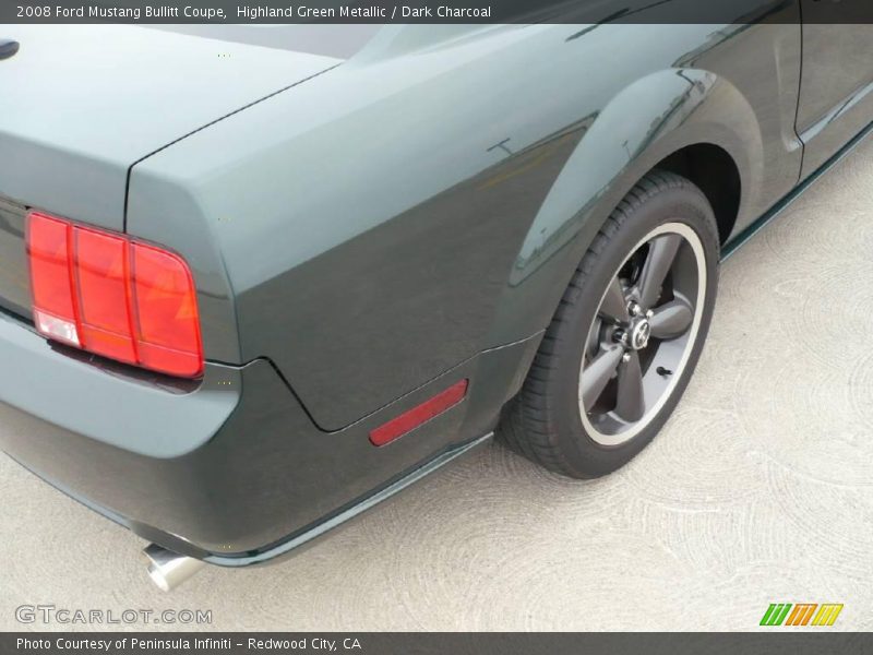Highland Green Metallic / Dark Charcoal 2008 Ford Mustang Bullitt Coupe