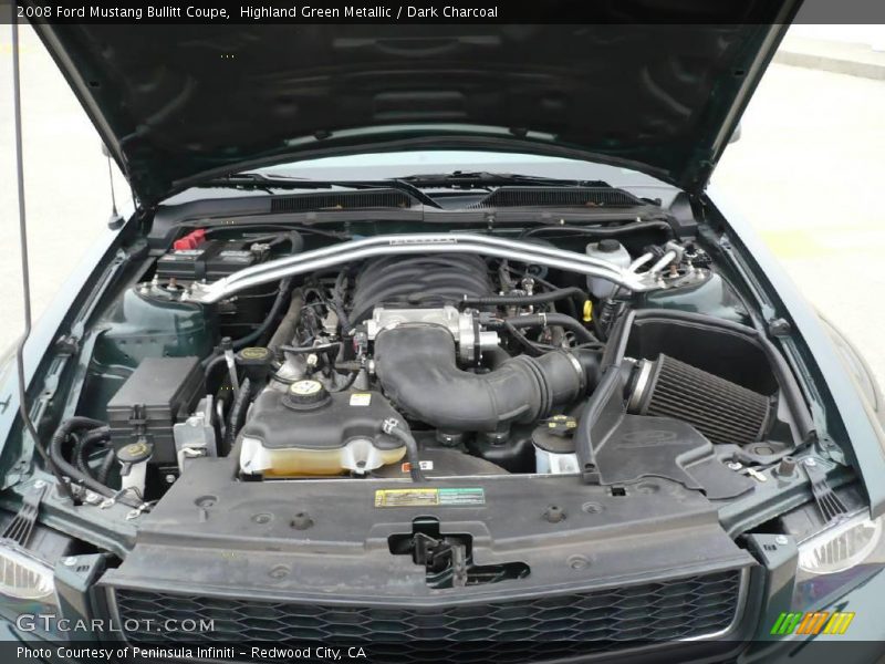 Highland Green Metallic / Dark Charcoal 2008 Ford Mustang Bullitt Coupe