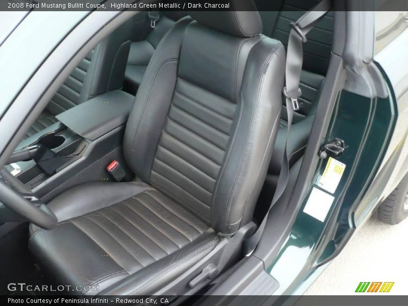Highland Green Metallic / Dark Charcoal 2008 Ford Mustang Bullitt Coupe