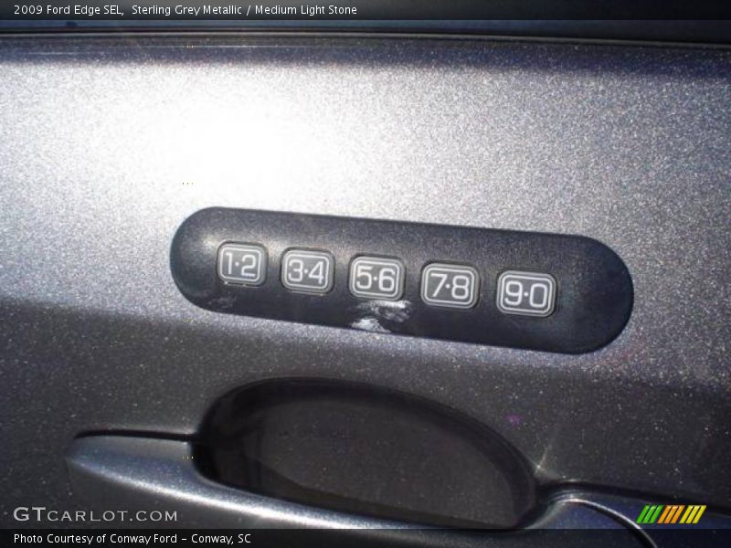 Sterling Grey Metallic / Medium Light Stone 2009 Ford Edge SEL