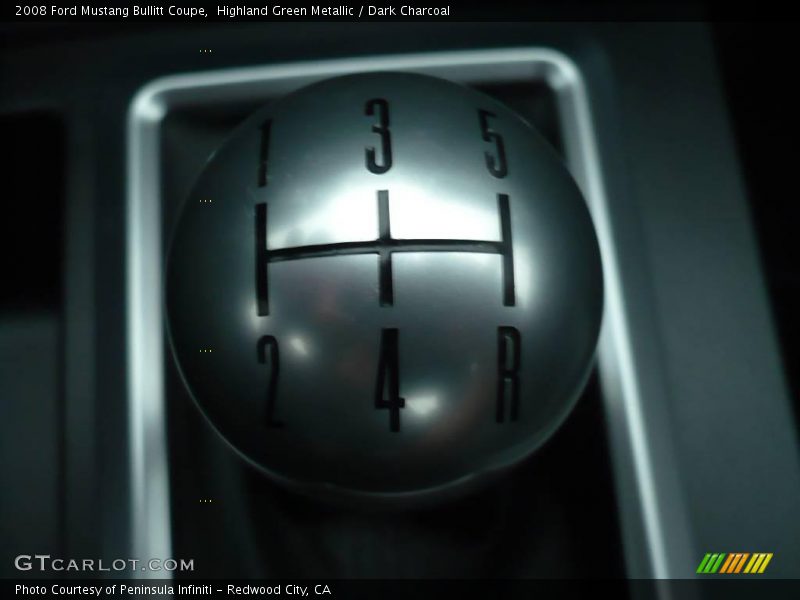 Highland Green Metallic / Dark Charcoal 2008 Ford Mustang Bullitt Coupe