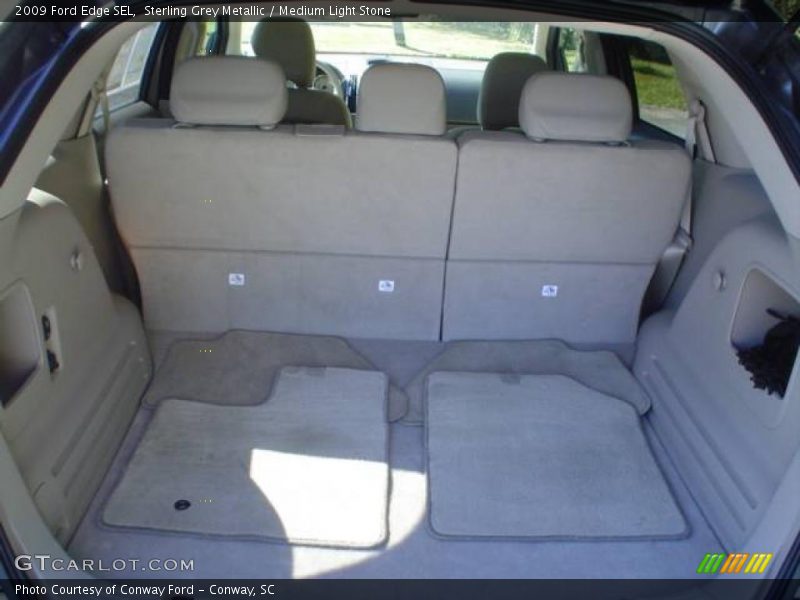 Sterling Grey Metallic / Medium Light Stone 2009 Ford Edge SEL
