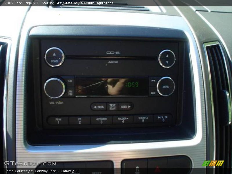 Sterling Grey Metallic / Medium Light Stone 2009 Ford Edge SEL