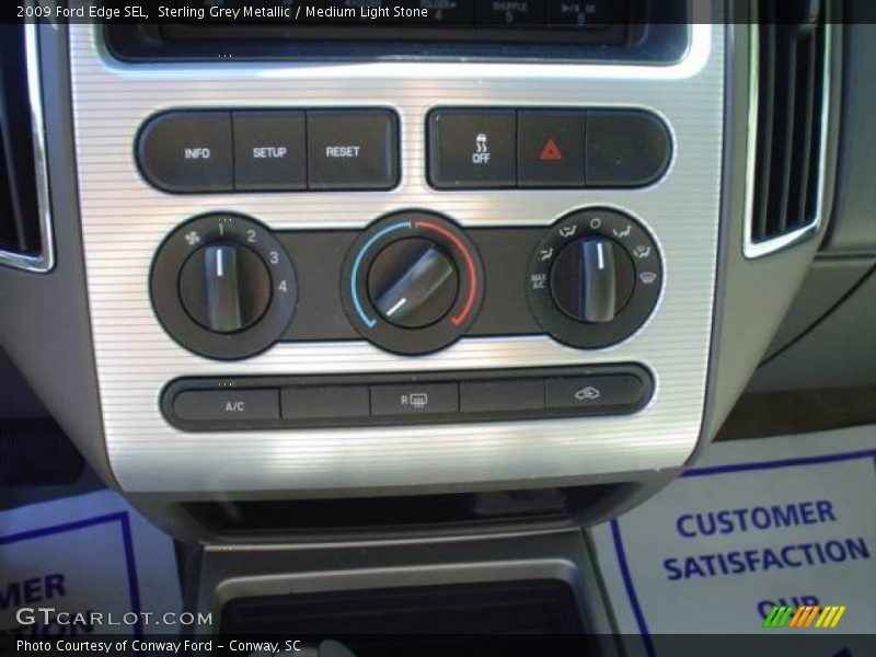 Sterling Grey Metallic / Medium Light Stone 2009 Ford Edge SEL