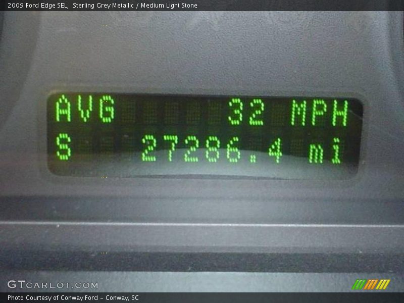 Sterling Grey Metallic / Medium Light Stone 2009 Ford Edge SEL