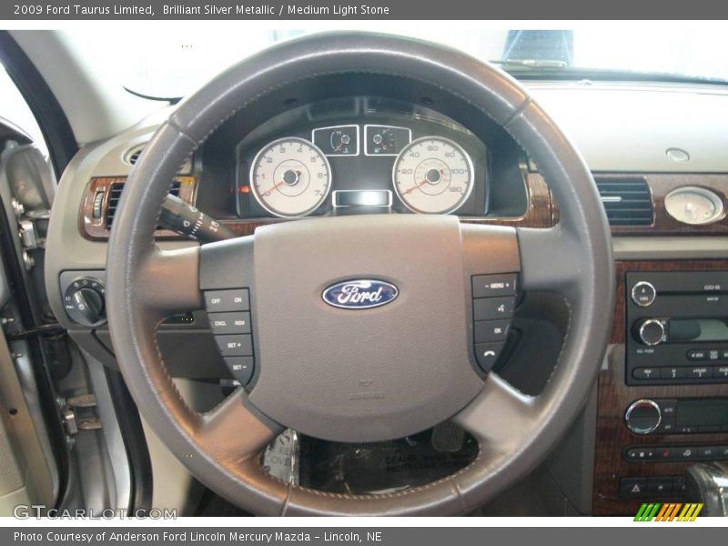 Brilliant Silver Metallic / Medium Light Stone 2009 Ford Taurus Limited