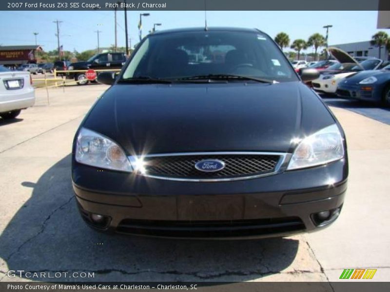 Pitch Black / Charcoal 2007 Ford Focus ZX3 SES Coupe
