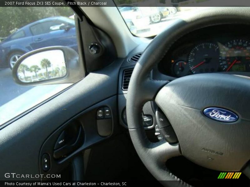 Pitch Black / Charcoal 2007 Ford Focus ZX3 SES Coupe
