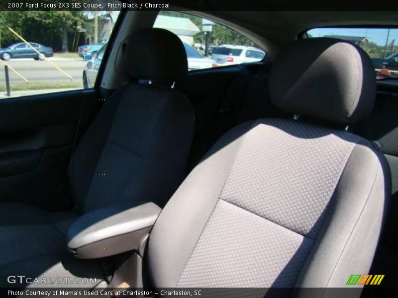 Pitch Black / Charcoal 2007 Ford Focus ZX3 SES Coupe