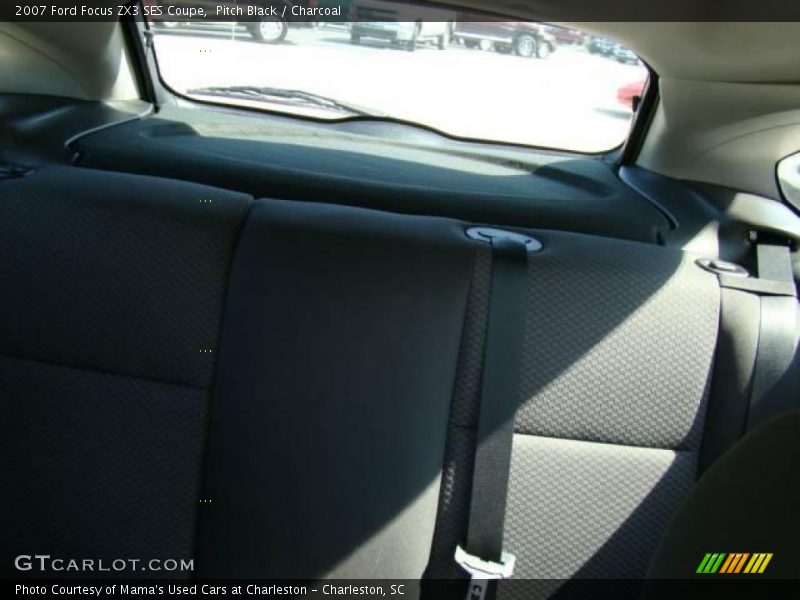 Pitch Black / Charcoal 2007 Ford Focus ZX3 SES Coupe