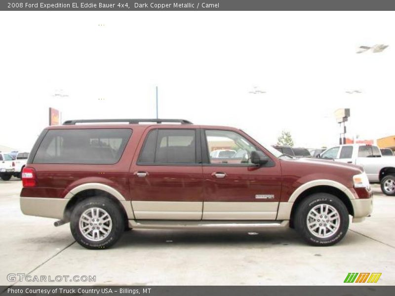 Dark Copper Metallic / Camel 2008 Ford Expedition EL Eddie Bauer 4x4