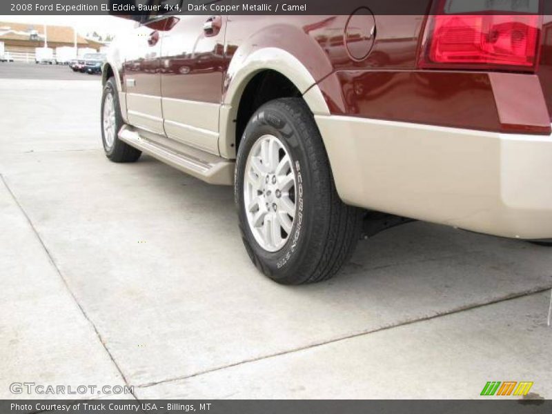 Dark Copper Metallic / Camel 2008 Ford Expedition EL Eddie Bauer 4x4