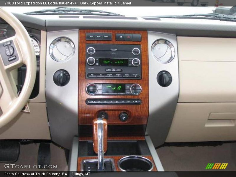 Dark Copper Metallic / Camel 2008 Ford Expedition EL Eddie Bauer 4x4