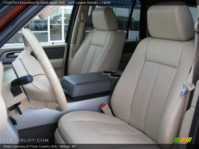 Dark Copper Metallic / Camel 2008 Ford Expedition EL Eddie Bauer 4x4