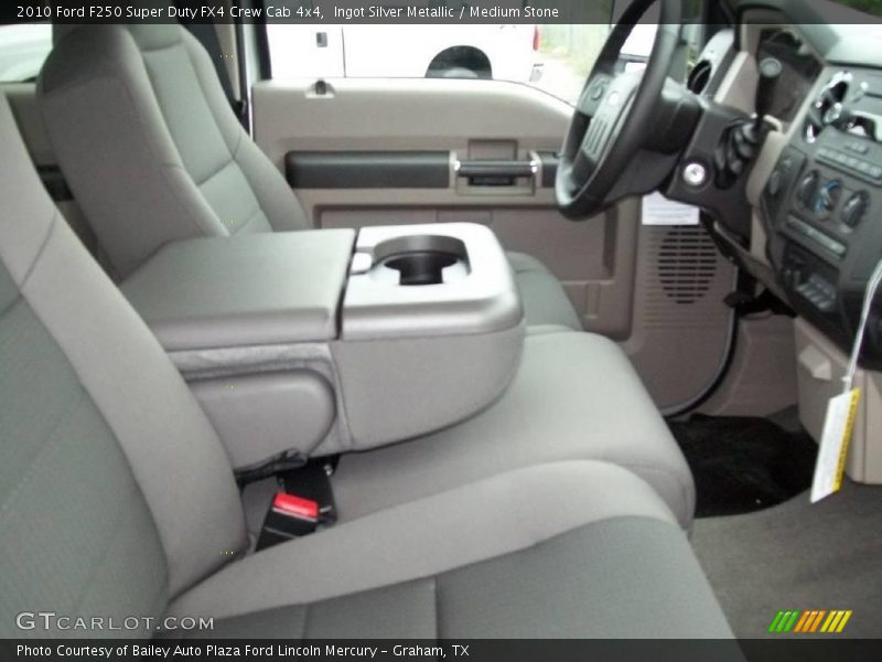 Ingot Silver Metallic / Medium Stone 2010 Ford F250 Super Duty FX4 Crew Cab 4x4