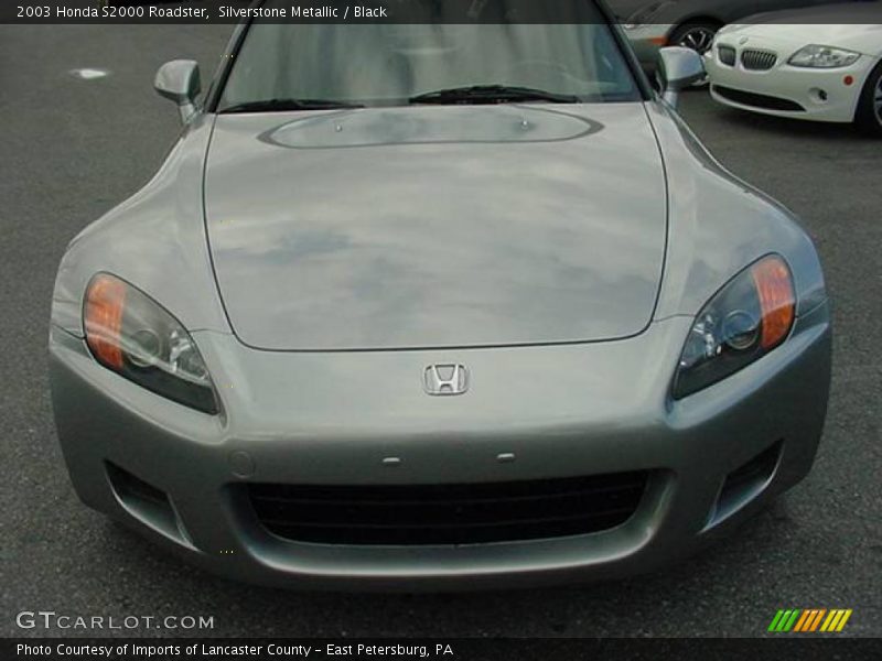 Silverstone Metallic / Black 2003 Honda S2000 Roadster