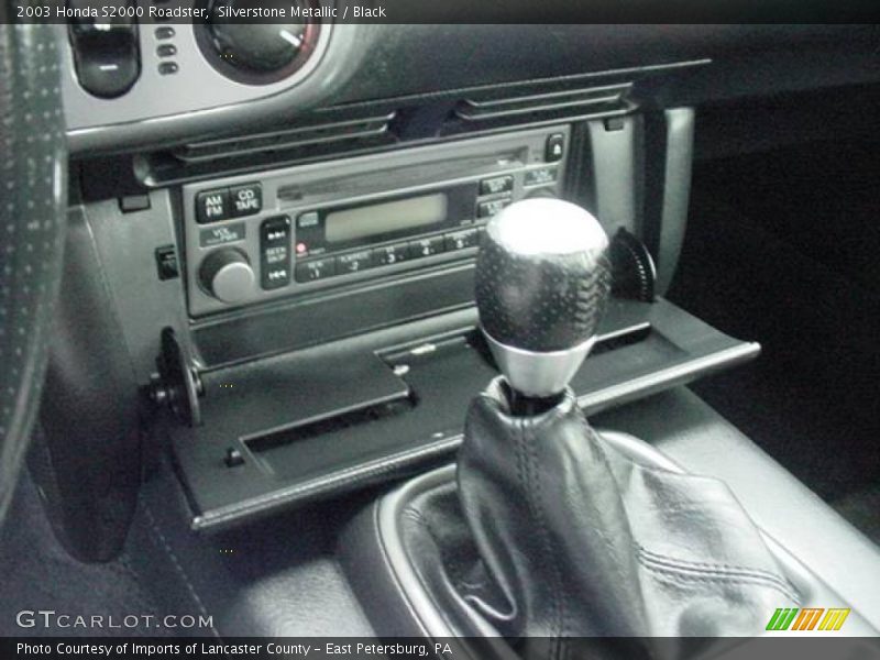 Silverstone Metallic / Black 2003 Honda S2000 Roadster