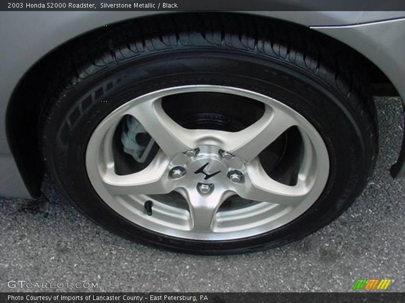 Silverstone Metallic / Black 2003 Honda S2000 Roadster