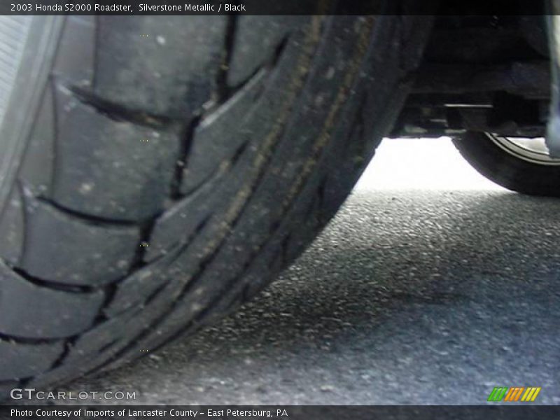 Silverstone Metallic / Black 2003 Honda S2000 Roadster