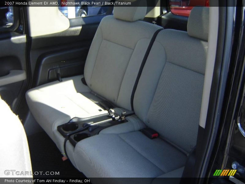 Nighthawk Black Pearl / Black/Titanium 2007 Honda Element EX AWD