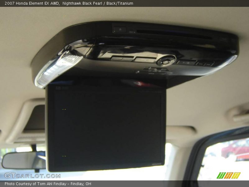 Nighthawk Black Pearl / Black/Titanium 2007 Honda Element EX AWD
