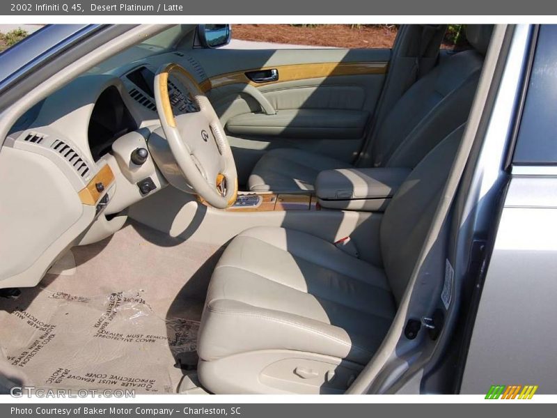 Desert Platinum / Latte 2002 Infiniti Q 45