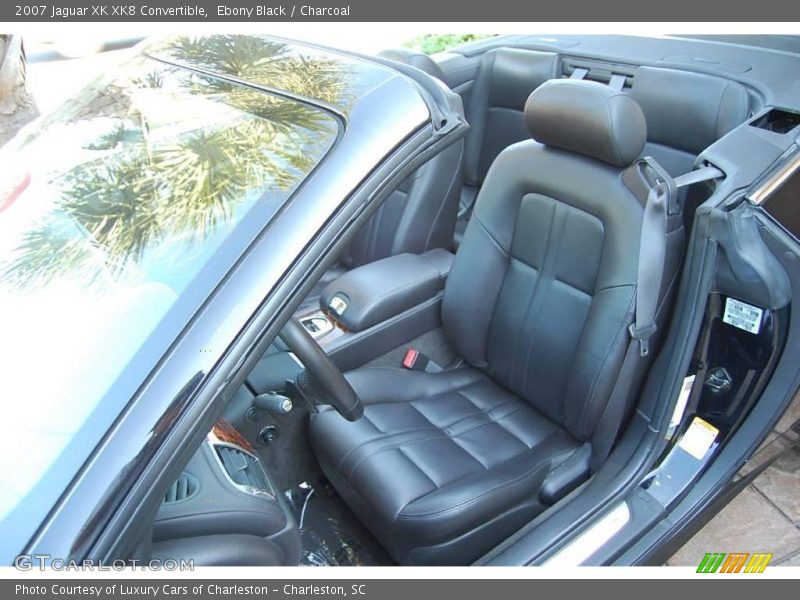 Ebony Black / Charcoal 2007 Jaguar XK XK8 Convertible