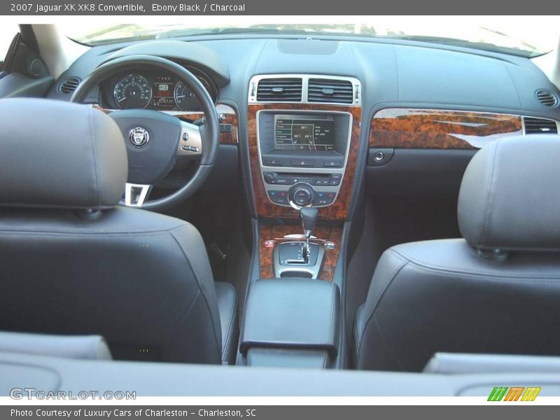 Ebony Black / Charcoal 2007 Jaguar XK XK8 Convertible