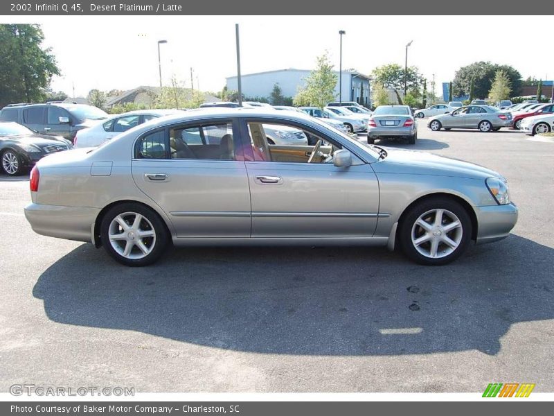 Desert Platinum / Latte 2002 Infiniti Q 45