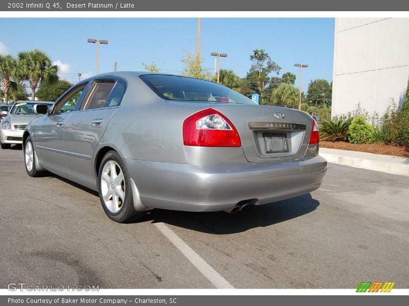 Desert Platinum / Latte 2002 Infiniti Q 45