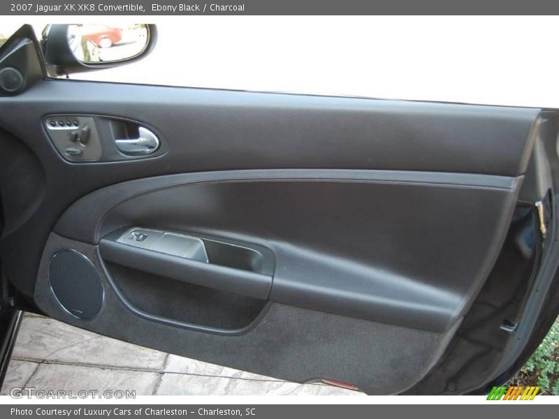 Ebony Black / Charcoal 2007 Jaguar XK XK8 Convertible