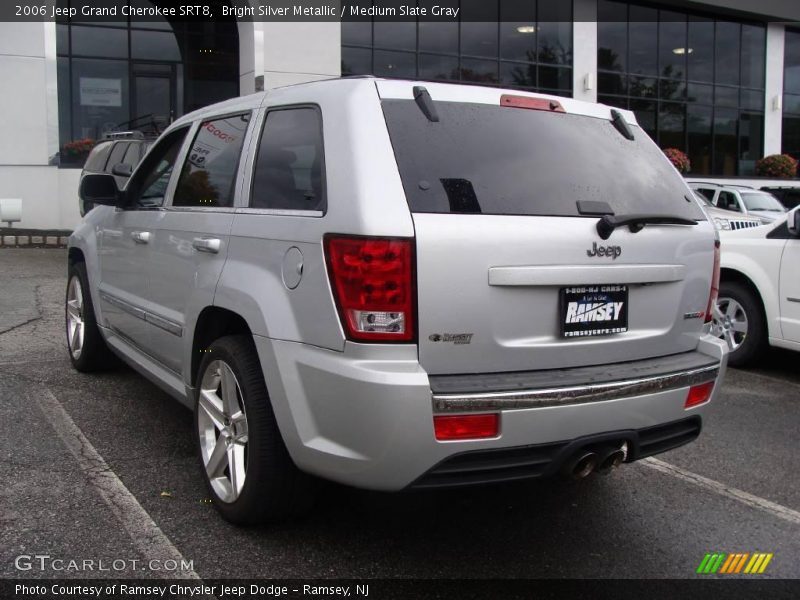 Bright Silver Metallic / Medium Slate Gray 2006 Jeep Grand Cherokee SRT8