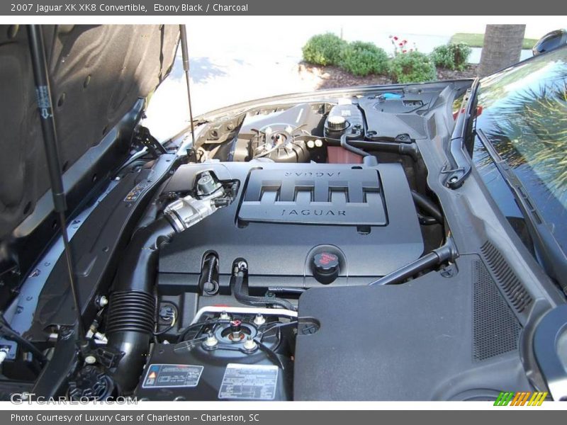 Ebony Black / Charcoal 2007 Jaguar XK XK8 Convertible