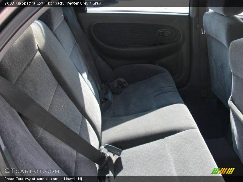 Pewter Grey / Grey 2003 Kia Spectra GSX Hatchback
